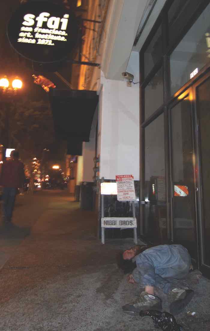 6 Life model, San Francisco