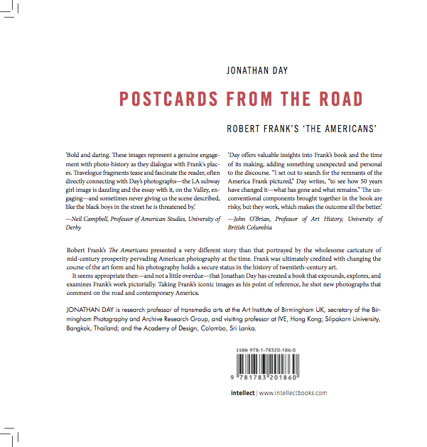 Postcards from the Road - verso