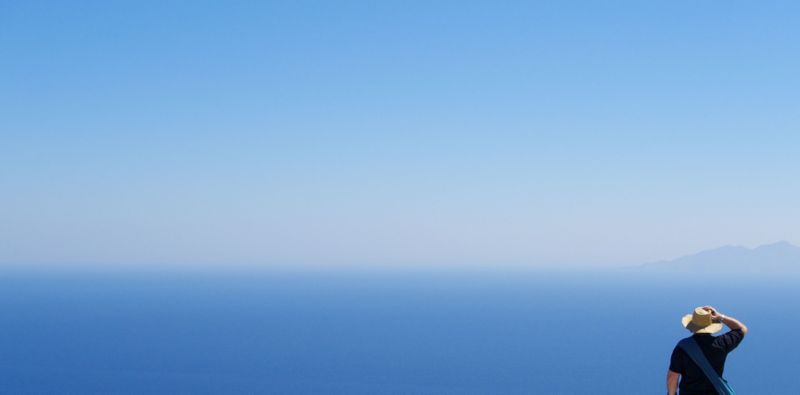 Ios across the Cycladic sea