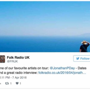 Folk Radio tweet the tour : )